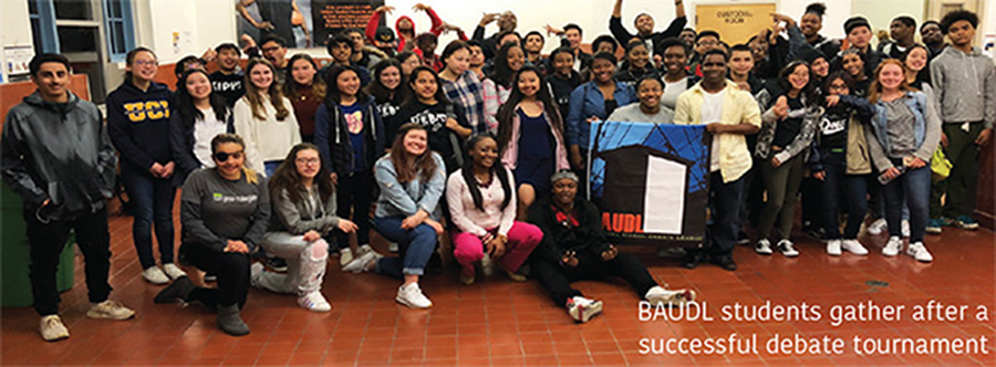 Image of The Bay Are Urban Debate League