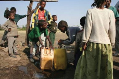 julia burke helps in ethiopia